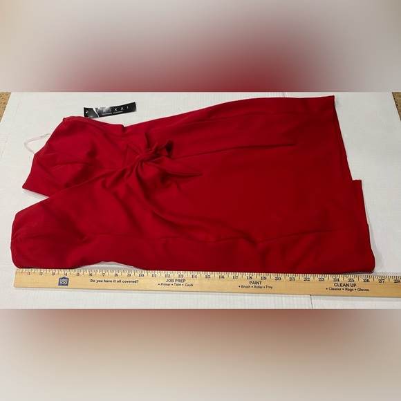 Trixxi Clothing Company Strapless Mini Dress Size Large Color Red - Picture 6 of 10